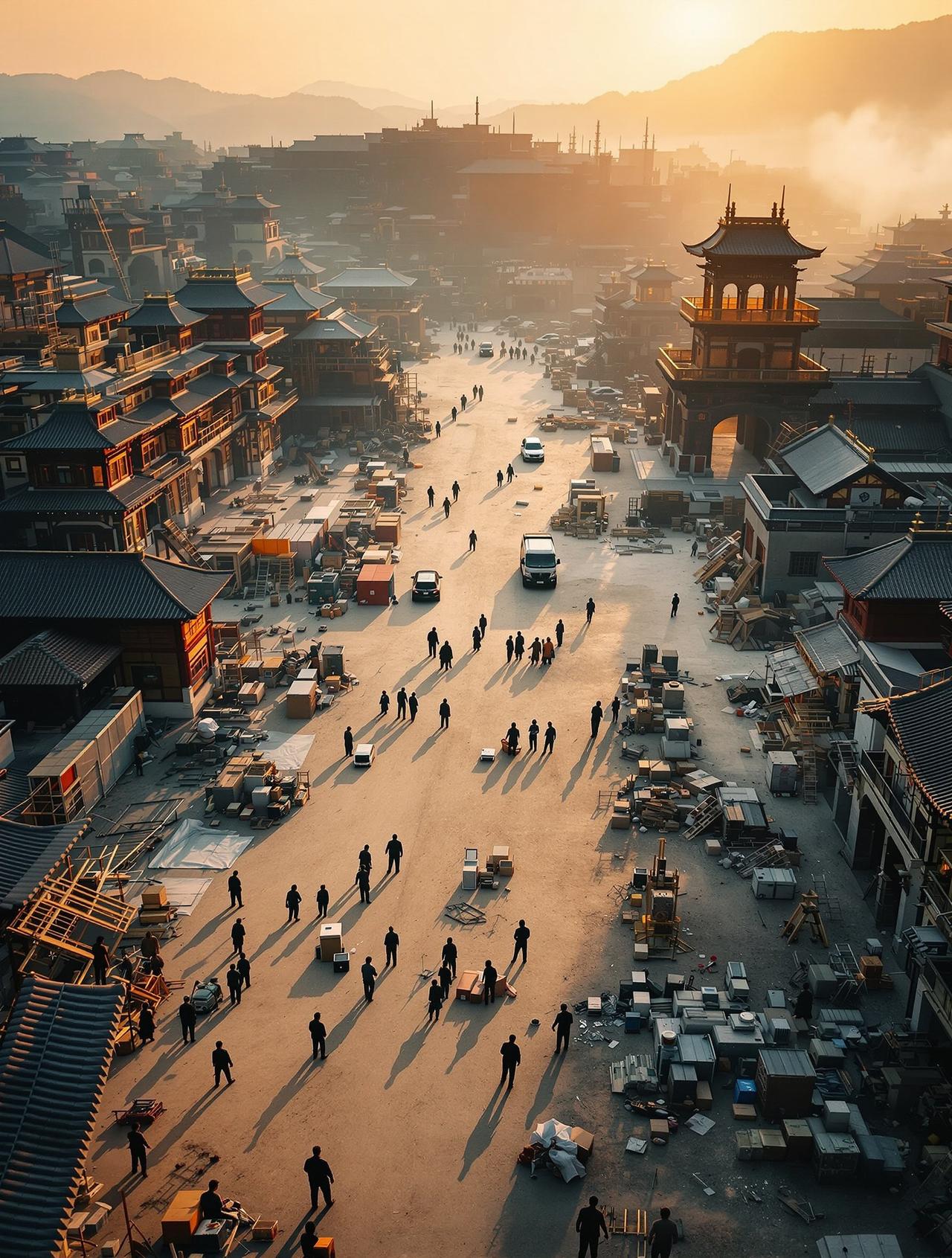 月夜影视影视基地全景